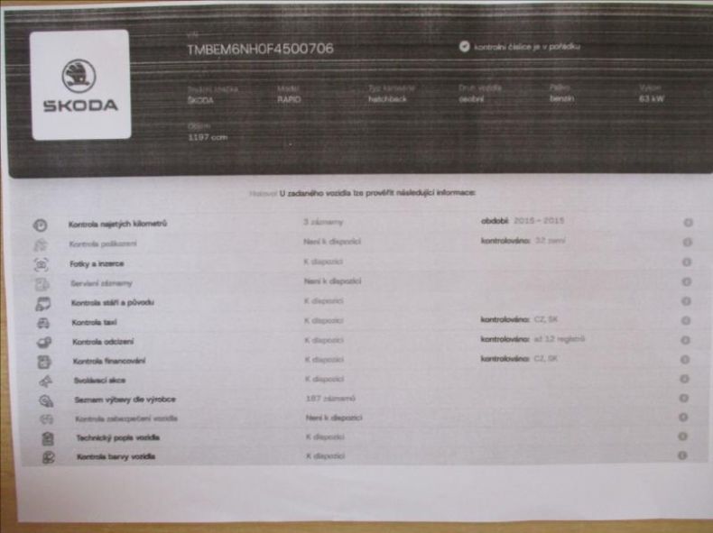 Škoda Rapid - hlavní fotka
