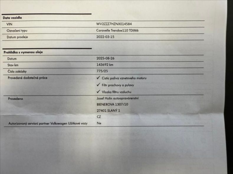 Volkswagen Caravelle - hlavní fotka