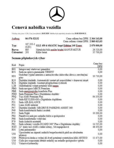 Mercedes GLE - hlavní fotka