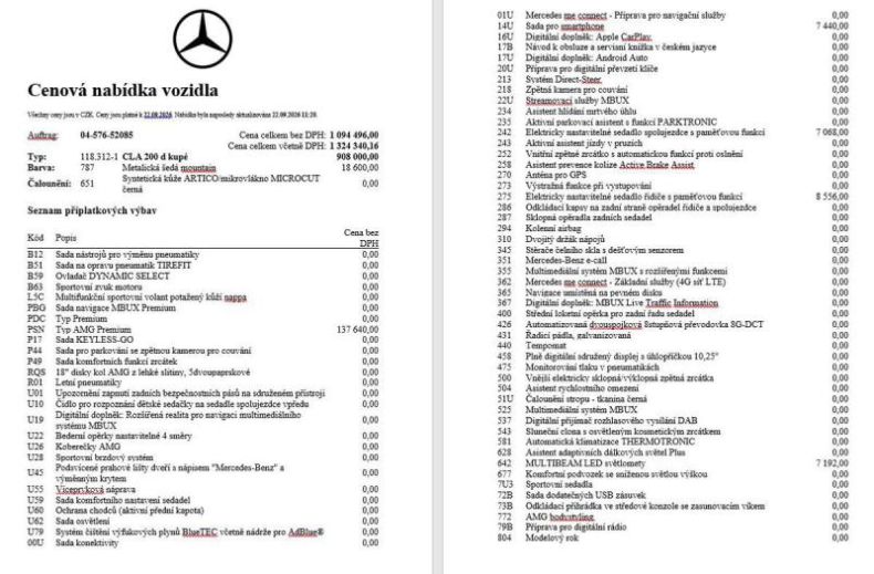 Mercedes Třída CLA - hlavní foto