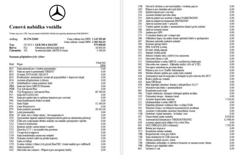 Mercedes GLB - hlavní foto