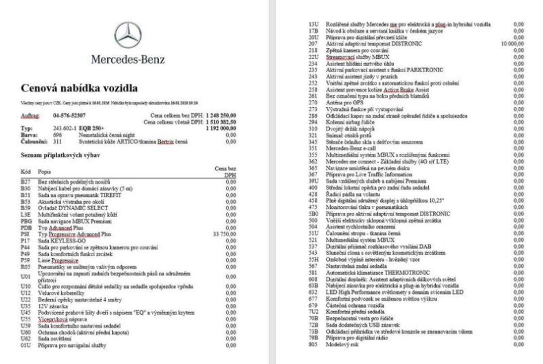 Mercedes EQB - hlavní fotka