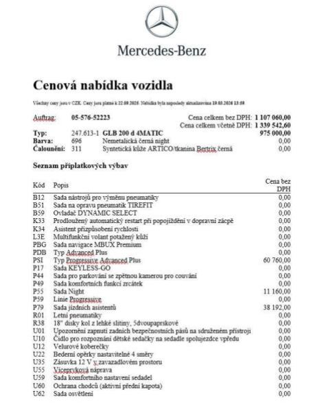 Mercedes GLB - hlavní fotka