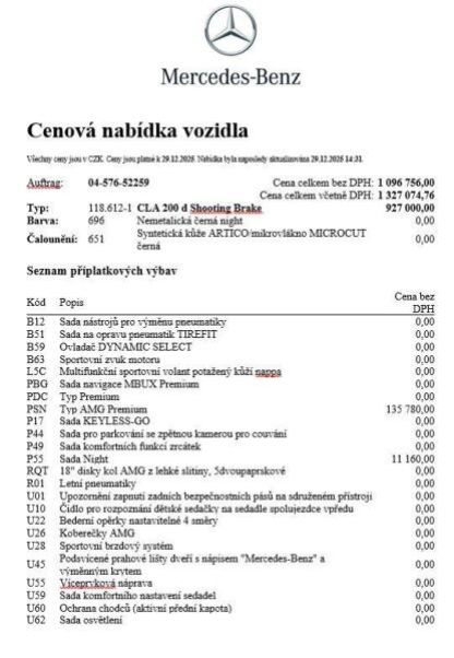 Mercedes Třída CLA - hlavní foto