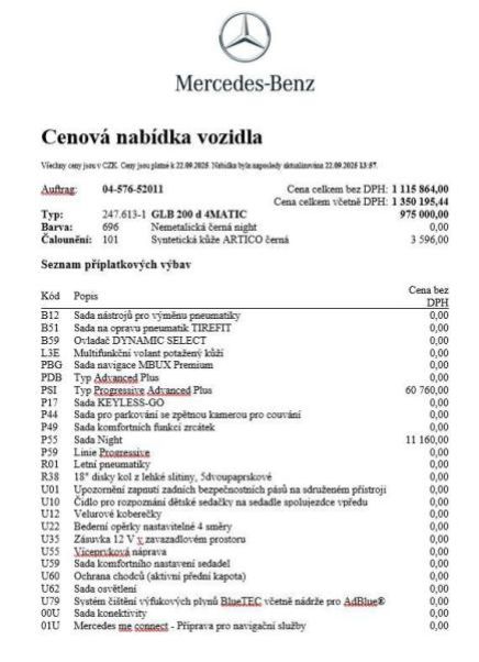 Mercedes GLB - hlavní foto