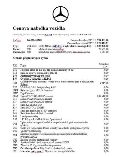 Mercedes Třída GLC - hlavní fotka