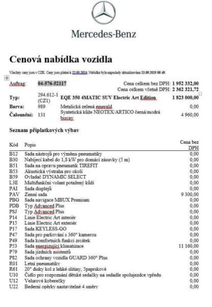 Mercedes EQE - hlavní fotka