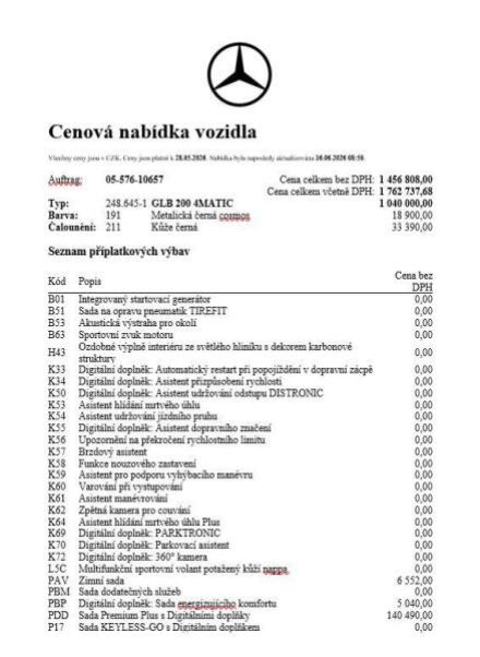 Mercedes GLB - hlavní fotka inzerátu