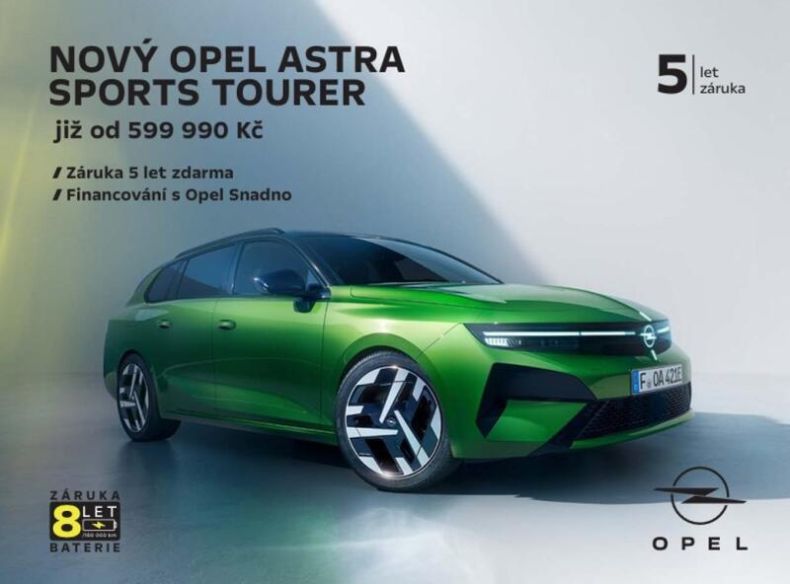 Opel Astra - hlavní fotka