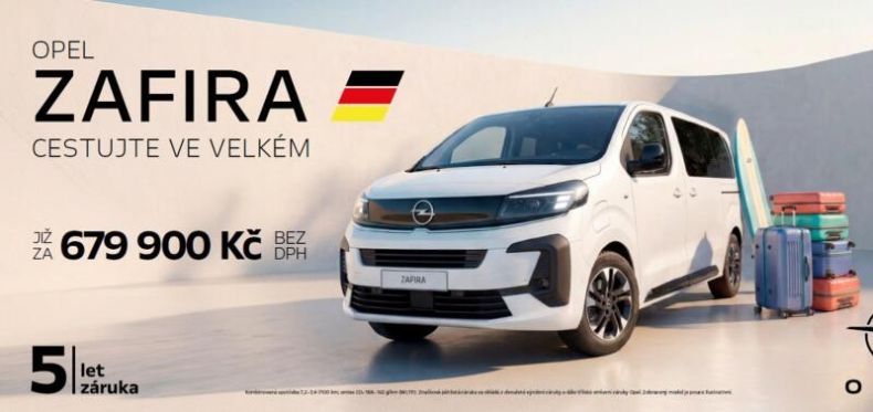 Opel Zafira - hlavní fotka