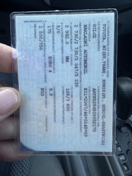 Toyota Hilux - hlavní fotka inzerátu